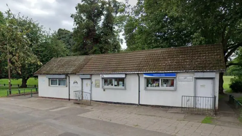 Colour photo of Holbrooks Library.