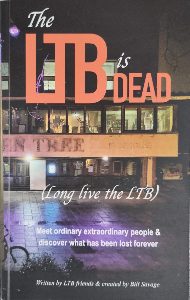 Image of the front cover of a new book - The LTB is dead. Long life the LTB. Meet ordinary extraordinary poeple and discover what has been lost forever.