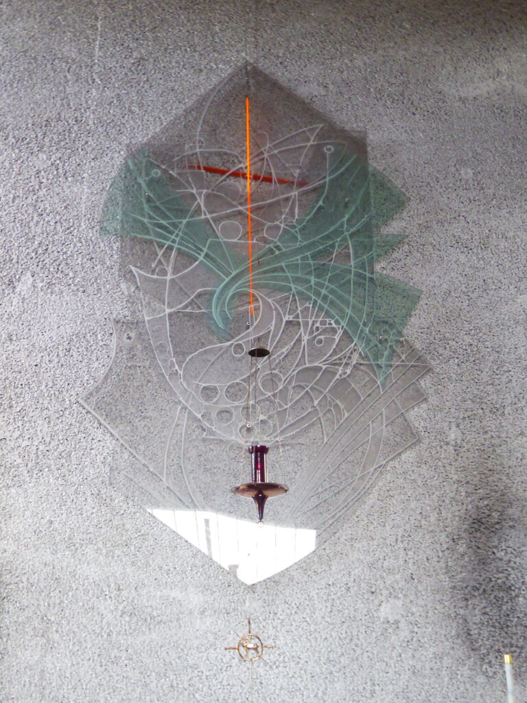 Image of a perspex artwork