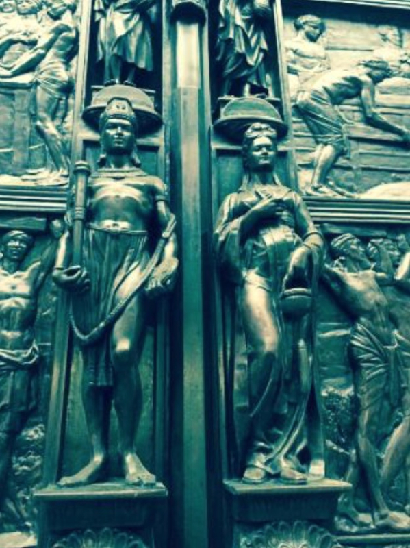 Henry Wilson bronze doors 
