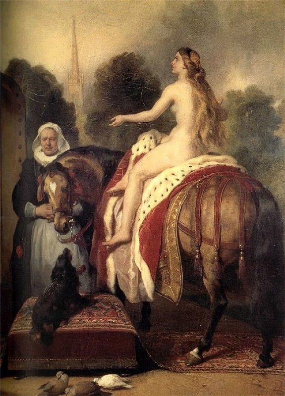 Lady Godiva painting