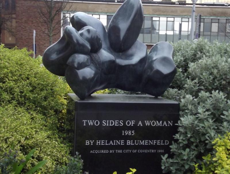 Helaine Blumenfeld - Two Sides of a woman